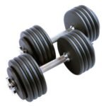 BSTADBPR Body-Solid Tools 50lb Adjustable Dumbbell Set - Image 2