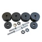 BSTADBPR Body-Solid Tools 50lb Adjustable Dumbbell Set - Image 3