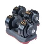 SDBX132 Body-Solid Tools 66lb Adjustable Dumbbell Pair