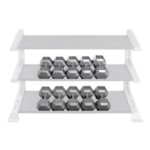 SDS Hex Dumbbell Rubber Encased Dumbbell Strength Training Hex Dumbbell, Hand Weight For Workout & Exercise - Image 6