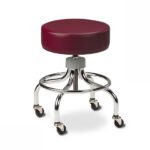 Chrome Base Stool - Image 4