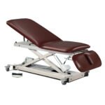 Power XL 600, Open Base, Power Table with Adjust. Backrest, Drop Section and Casters - Image 2