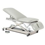 Power XL 600, Open Base, Power Table with Adjust. Backrest, Drop Section and Casters - Image 4