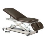 Power XL 600, Open Base, Power Table with Adjust. Backrest, Drop Section and Casters - Image 6