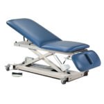 Power XL 600, Open Base, Power Table with Adjust. Backrest, Drop Section and Casters