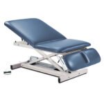 Power 600, Extra Wide, Open Base, Power Table with Adjustable Backrest and Drop Section